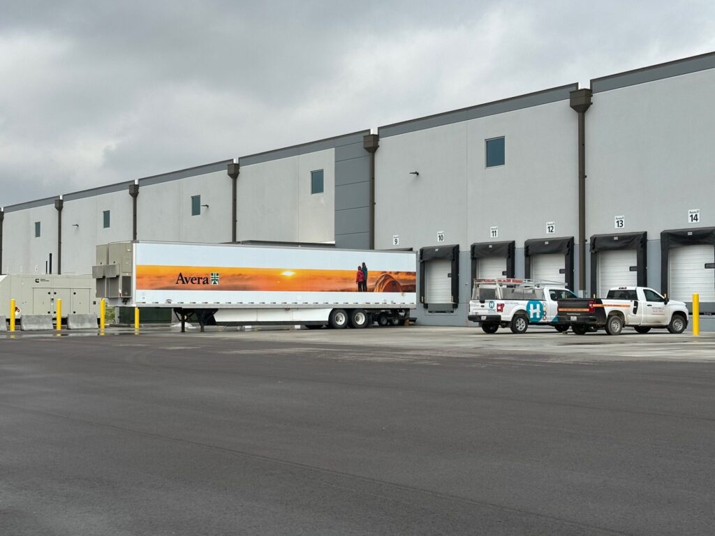 loading docks on building