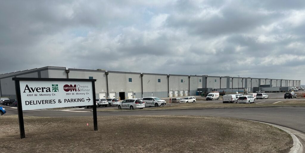 Avera/Owens & Minor Facility in Foundation Park in Sioux Falls, SD